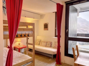 Charmant Studio 17m² pour 3 pers, Balcon, Ski aux Pieds, Résidence Génépi, Les Menuires - FR-1-178-349